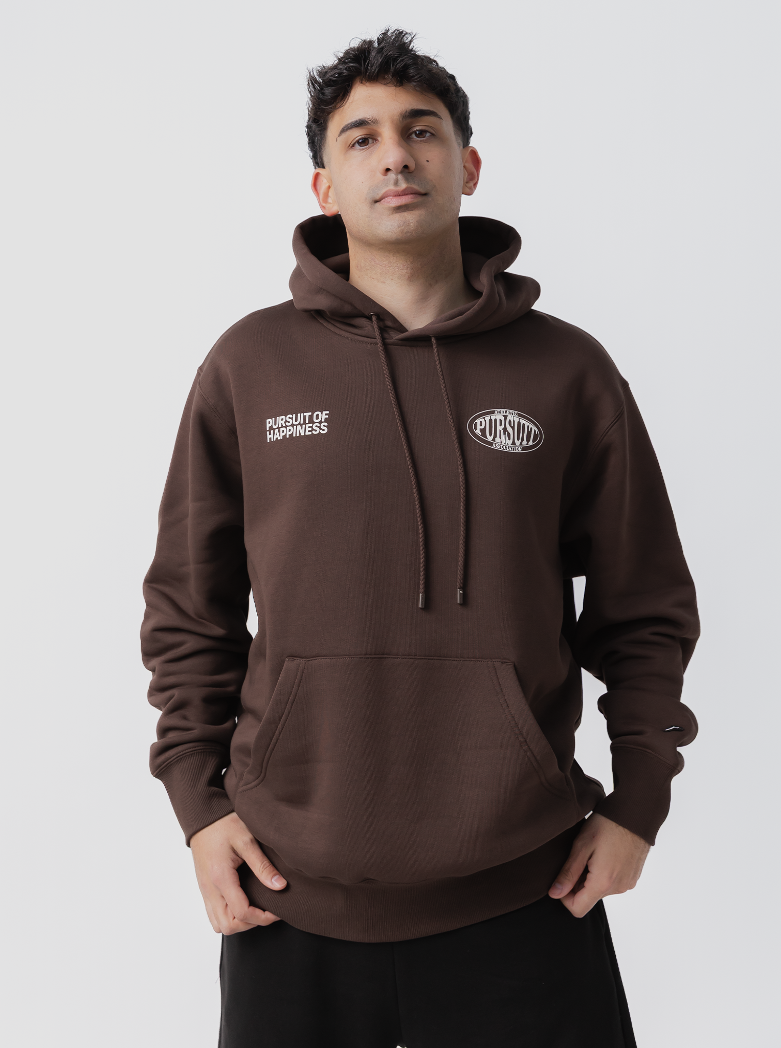 Athletic Heavyweight Pullover in Umber