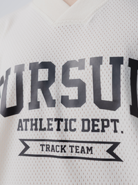 Varsity Mesh Jersey in Bone