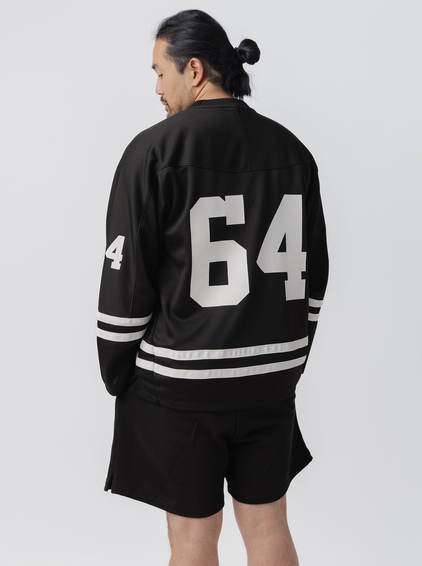 Varsity Hockey Jersey in Court Black