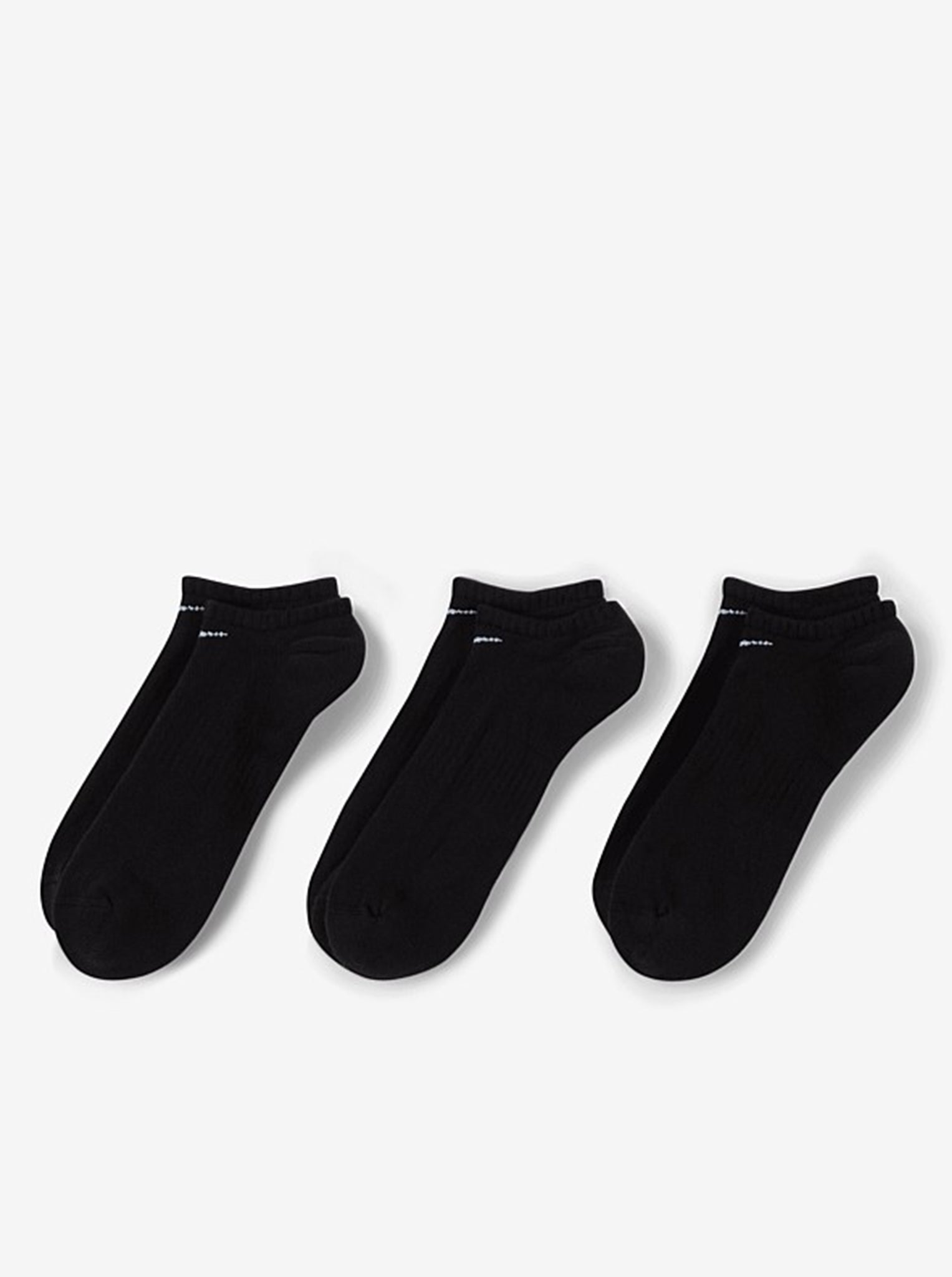Everyday Cushioned Training No-Show Socks 3 Pack Unisex
