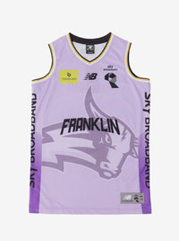 NZNBL Franklin Bulls City Edition Rapid League Singlet Youth