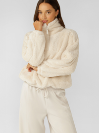 Everyday Teddy Quarter Zip Sweat