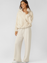 Everyday Teddy Quarter Zip Sweat