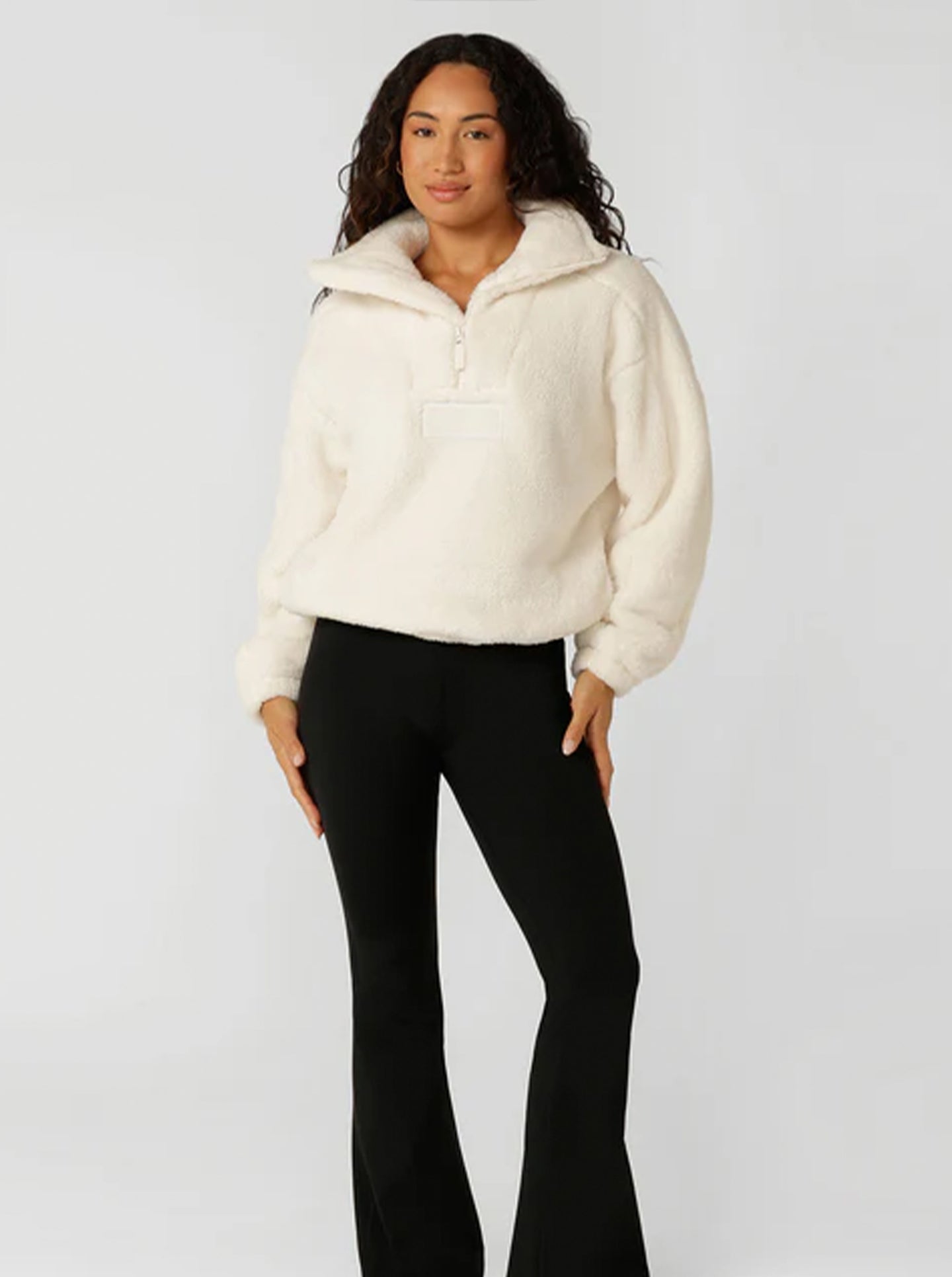 Everyday Teddy Quarter Zip Sweat