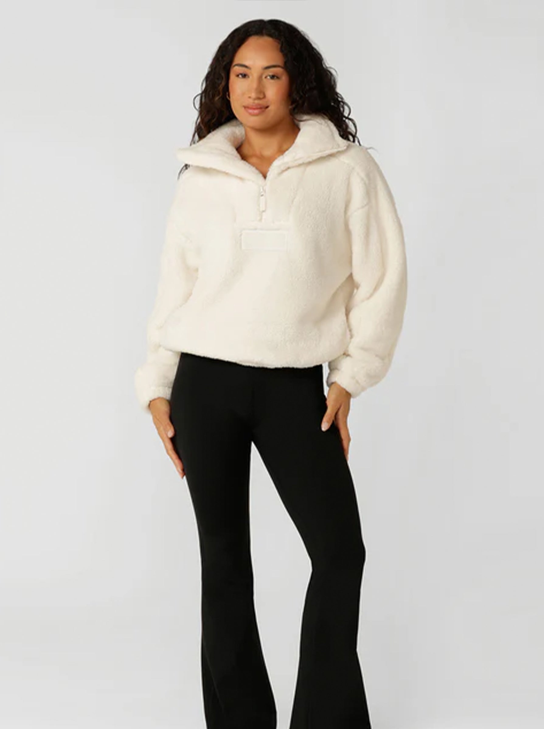 Everyday Teddy Quarter Zip Sweat