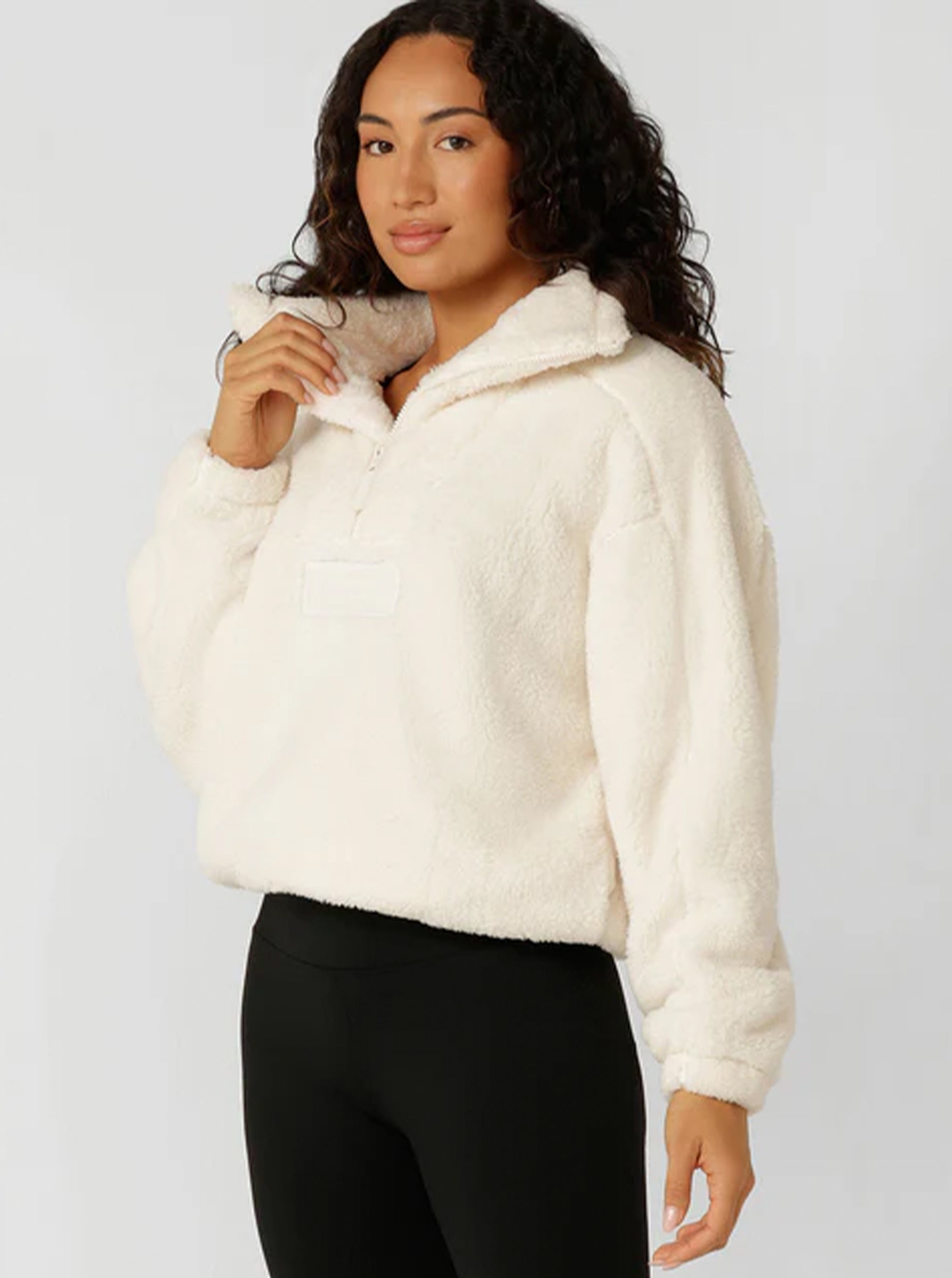 Everyday Teddy Quarter Zip Sweat