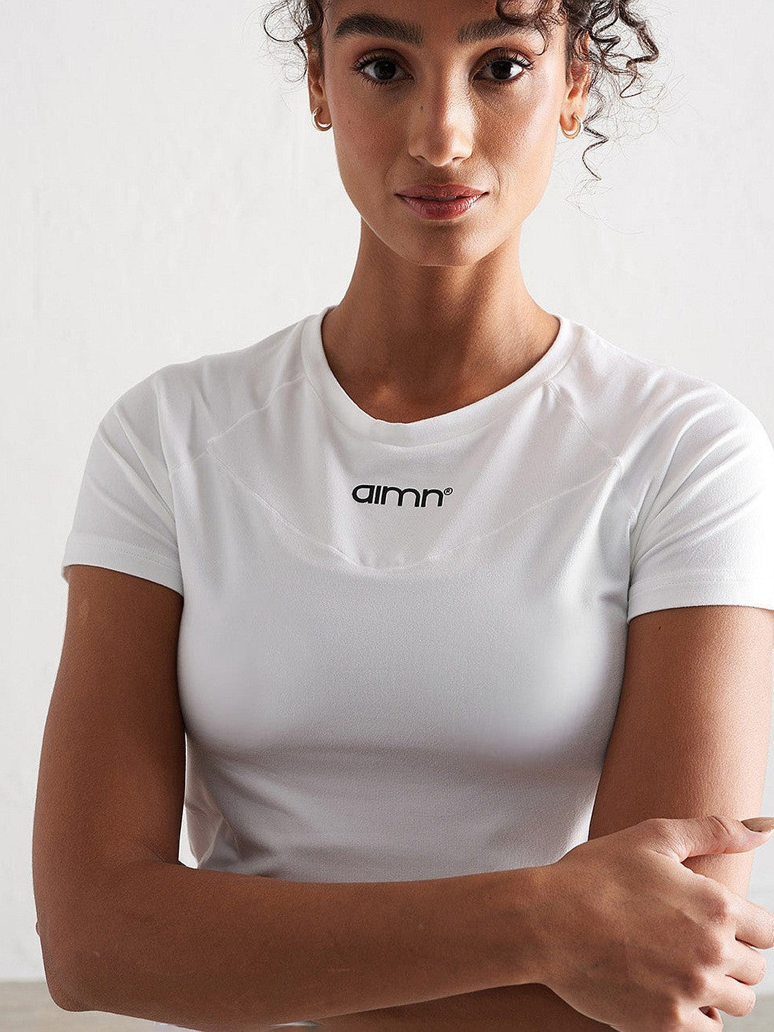 White Soft Basic Short Sleeve Top