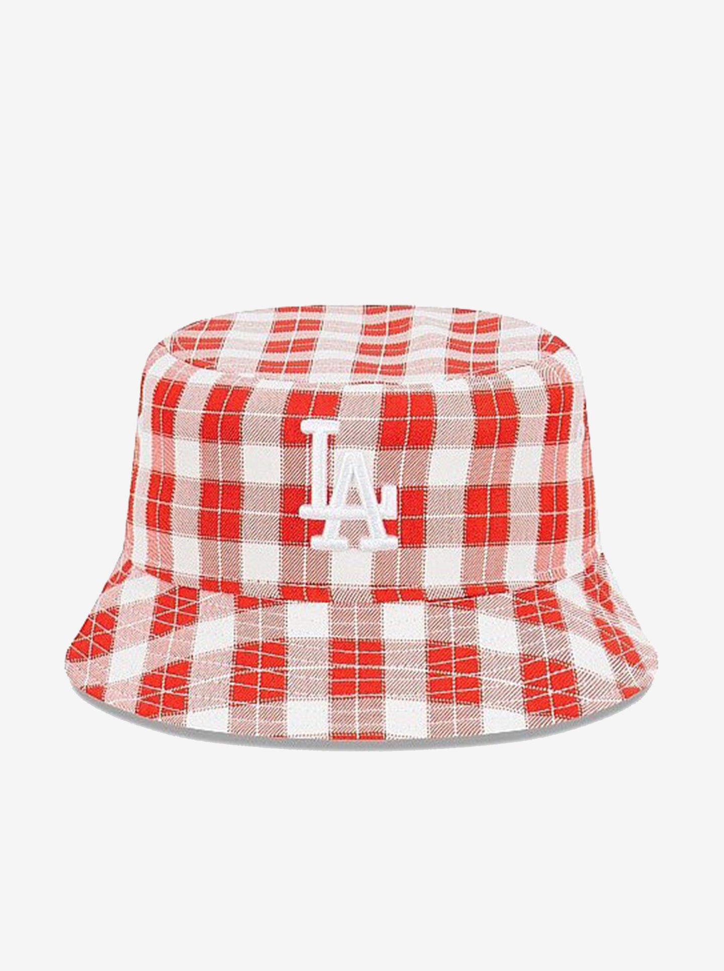 LA Dodgers Plaid Bucket Hat