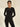 Black Soft Basic Long Sleeve Top