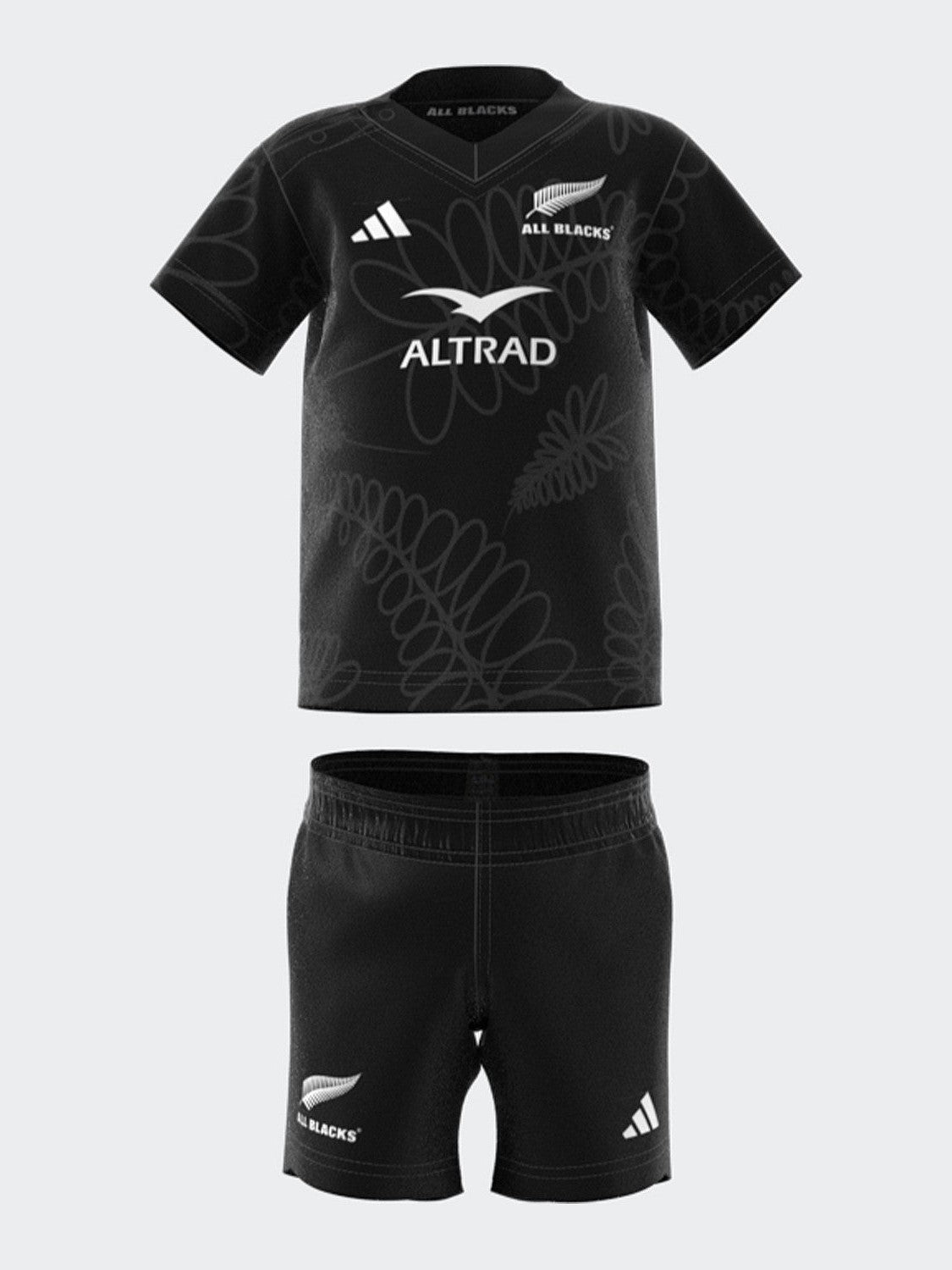 All Blacks Rugby Home Kit Infants