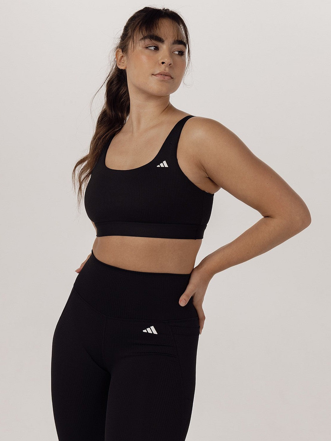 Training Light-Support Ribbed Bra
