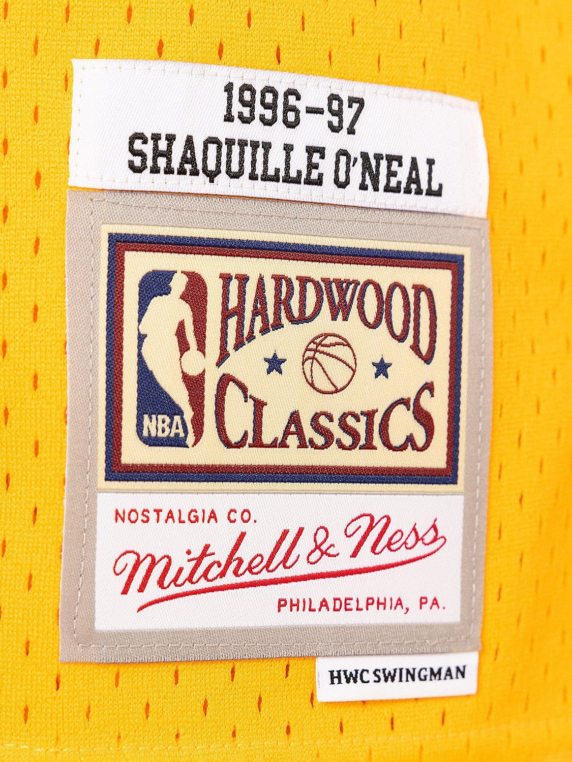 Los Angeles Lakers Shaquille O’Neal 96-97 Swingman Jersey