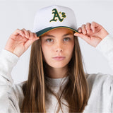 940 A-Frame Oakland Athletics Snapback Cap