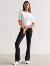 Black Sense Flare Tights