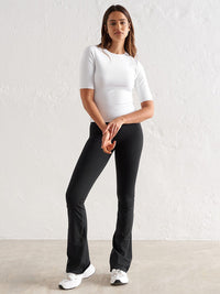 Black Sense Flare Tights