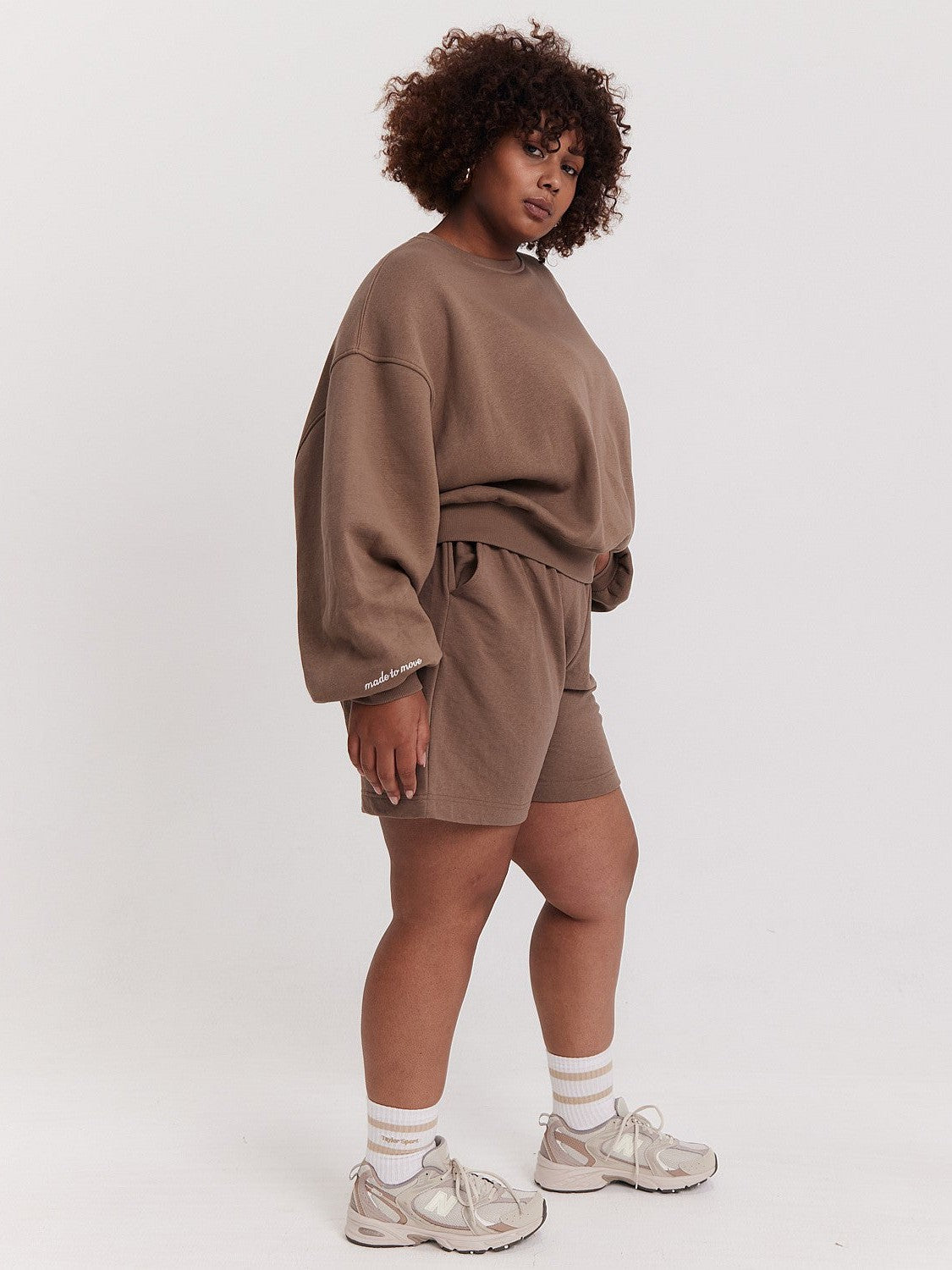 Lounge Short In Mushroom