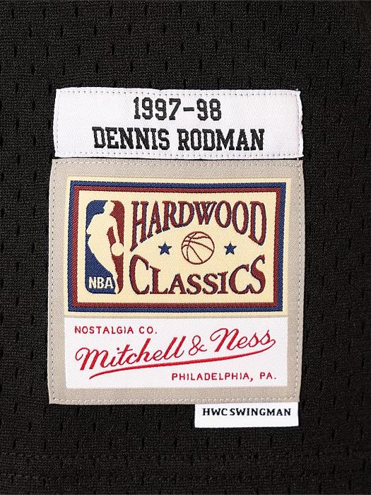 Mitchell & Ness x NBA Chicago Bulls Dennis Rodman Swingman Jersey | Black | IL Mitchell & Ness x NBA Chicago Bulls Dennis Rodman Swingman Jersey | Black | IL