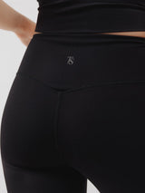 Flared Taylor Tight In Black