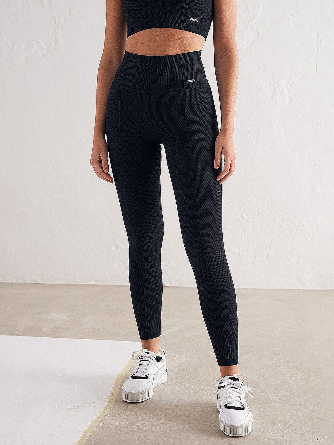 Black Luxe Seamless Tights