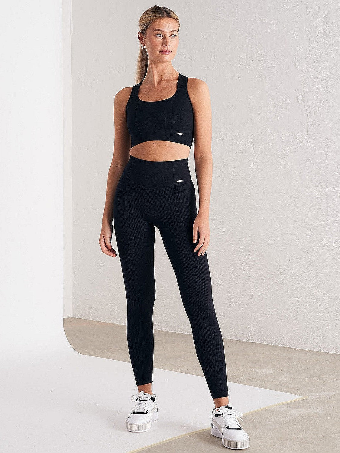 Black Luxe Seamless Tights