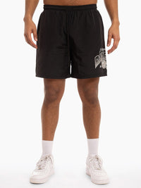 Las Vegas Raiders Big Hit Nylon Short