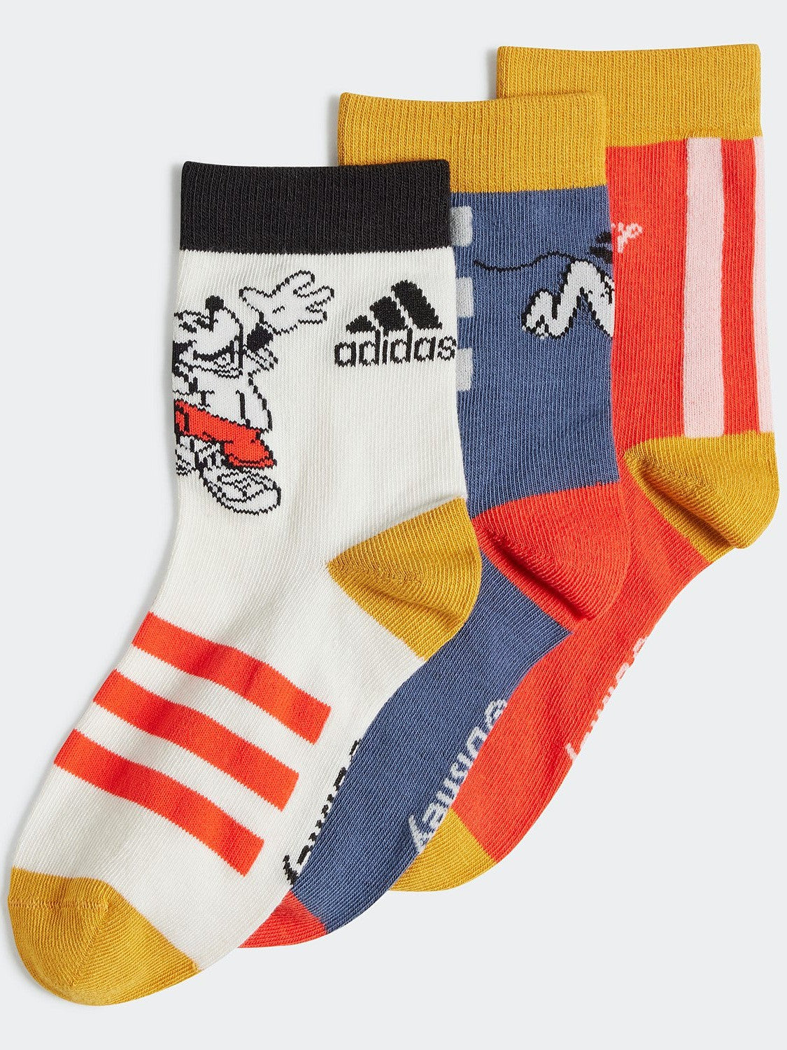 Disney LK Mickey Mouse 3 Pack Socks Kids