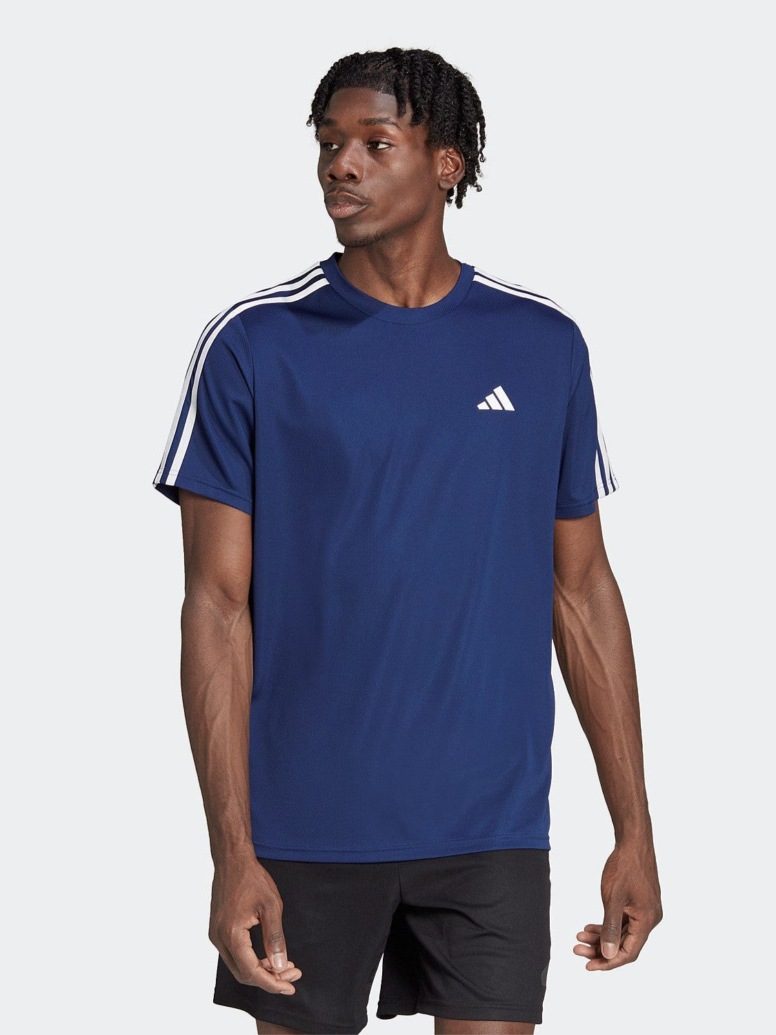 Train Essentials 3-Stripes Training Tee