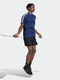 Train Essentials 3-Stripes Training Tee