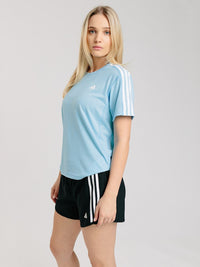 Own The Run 3-Stripe 2 in 1 Shorts