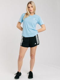 Own The Run 3-Stripe 2 in 1 Shorts