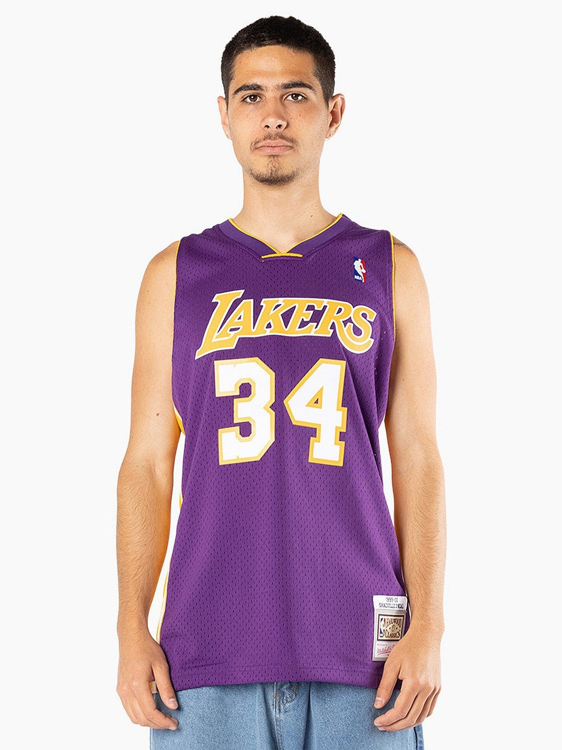 Los Angeles Lakers Shaquille O’Neal 99-00 Road Swingman Jersey