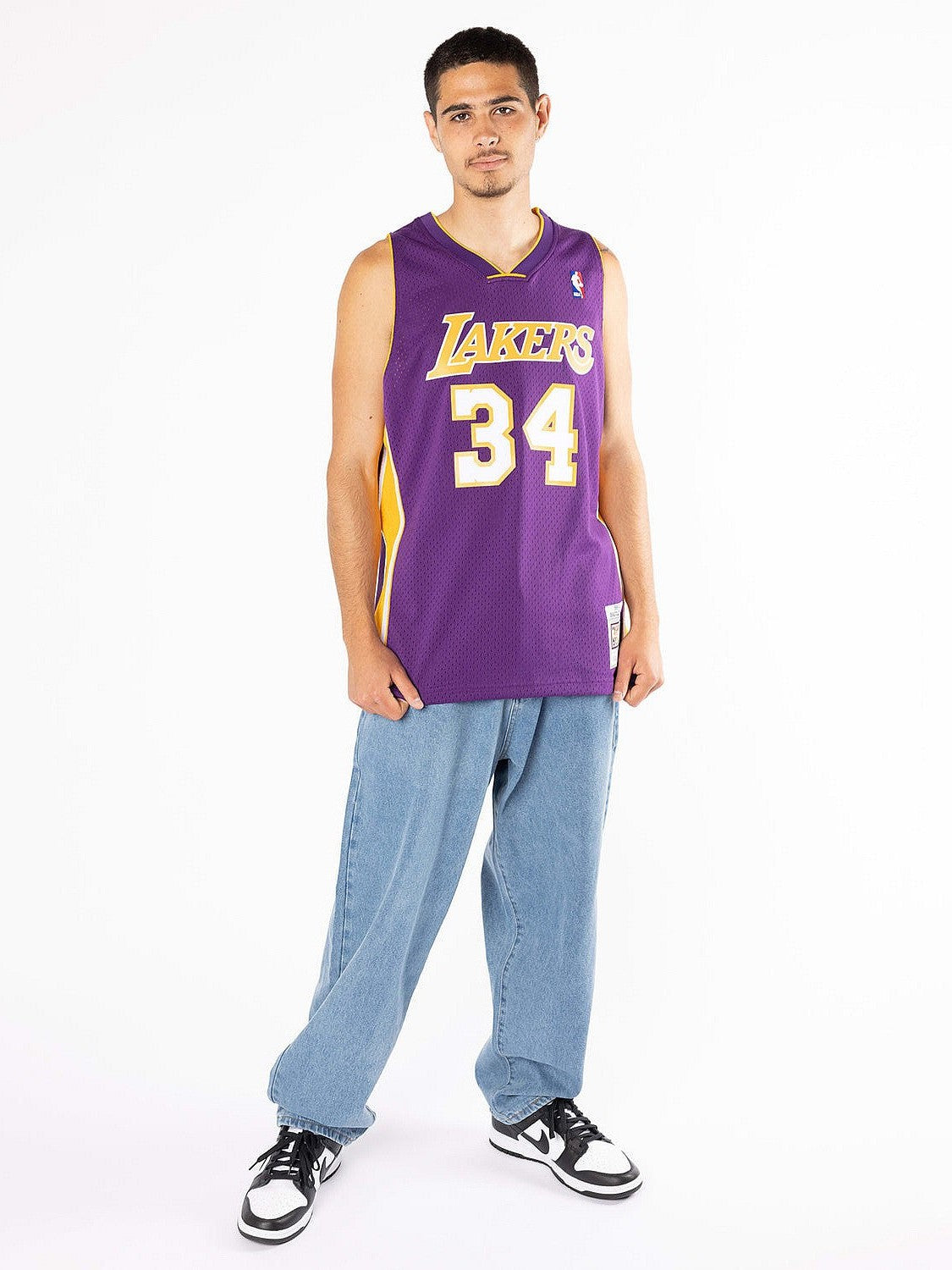 Los Angeles Lakers Shaquille O’Neal 99-00 Road Swingman Jersey