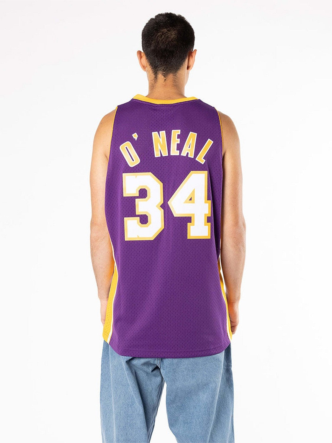 Los Angeles Lakers Shaquille O’Neal 99-00 Road Swingman Jersey