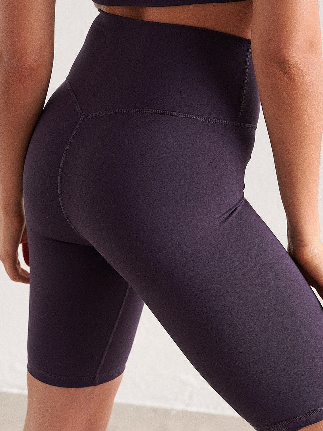 Plum Sense Biker Shorts