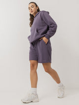 Lounge Short in Blackberry