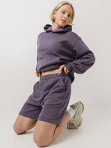 Lounge Short in Blackberry