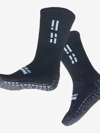 Grip Star Crew Socks - Black King (US Mens 12-15 / Womens 14-17)