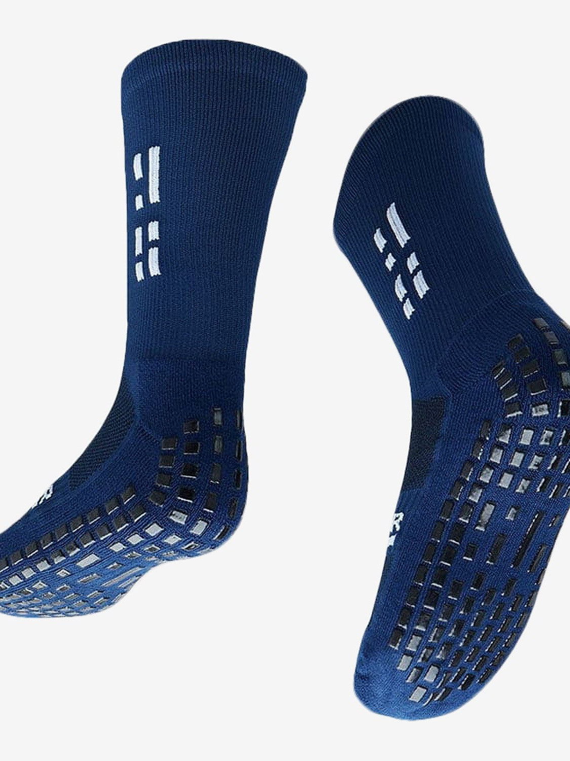 Grip Star Crew Socks - Navy King (US Mens 12-15 / Womens 14-17)