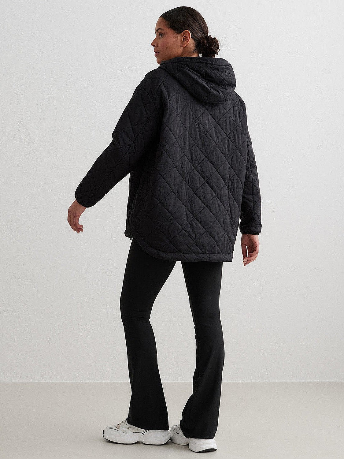 Oversized Quilted Anorak