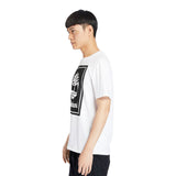 Timberland Mens Stack Logo Tee P54 White-Black