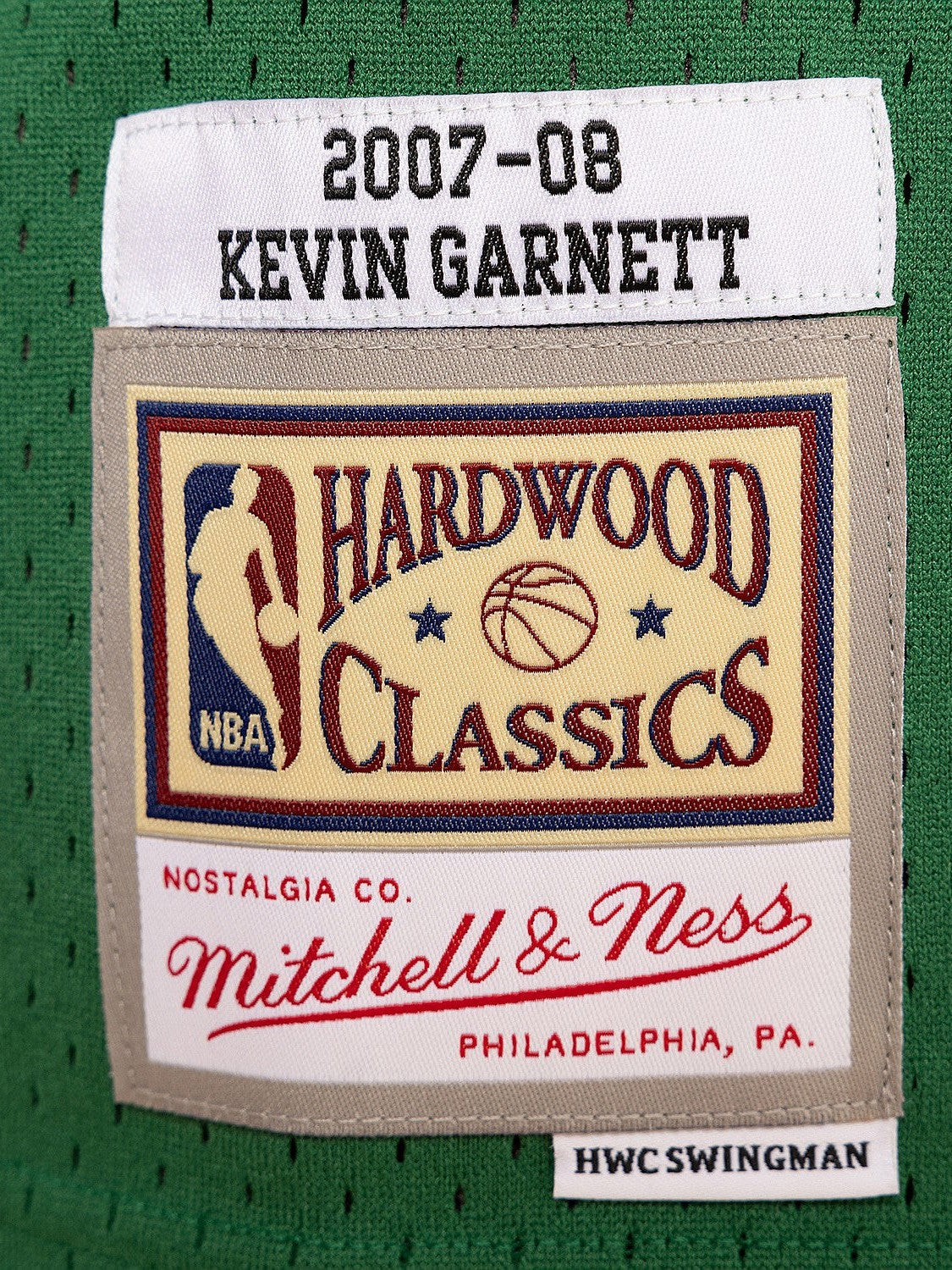 Kevin Garnett 07-08 Boston Celtics Road Swingman Jersey