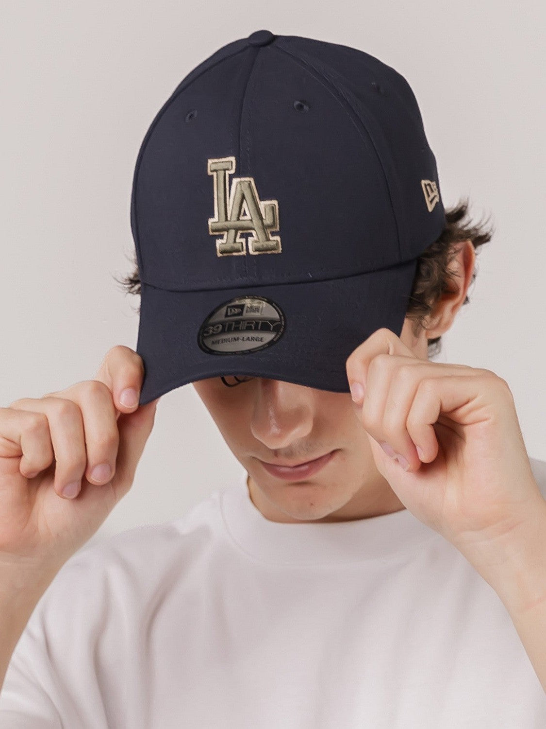 3930 Los Angeles Dodgers Stretch Fitted Cap