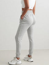 Light Grey Melange Comfy Sweatpants