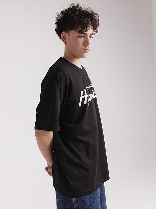 Script Classic Tee in Black
