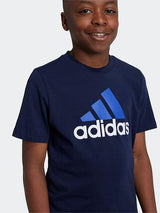 Essentials Two-Color Big Logo Cotton T-Shirt Youth