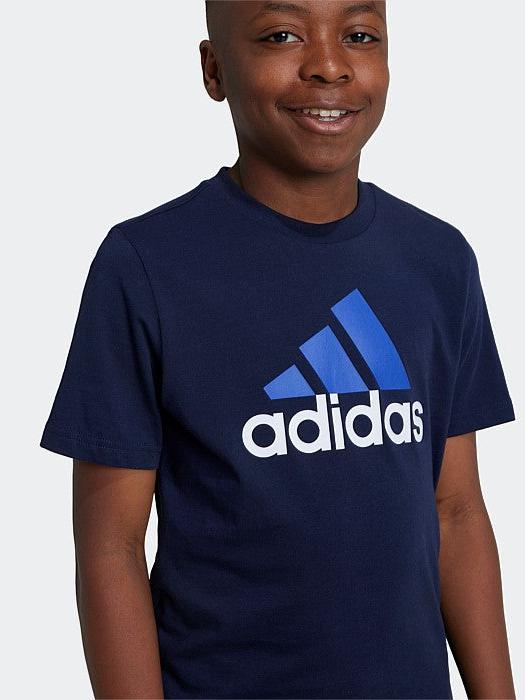 Essentials Two-Color Big Logo Cotton T-Shirt Youth