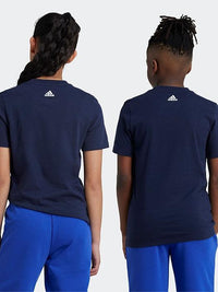 Essentials Two-Color Big Logo Cotton T-Shirt Youth