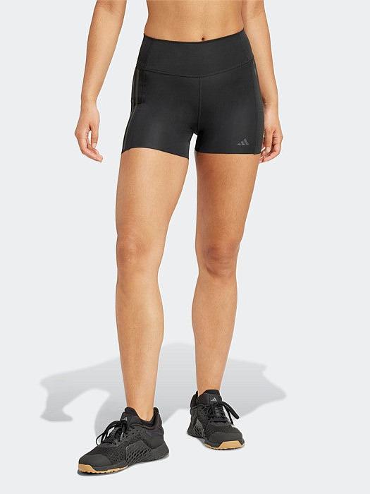 Optime 4" Raw-Cut-Hem Short Leggings