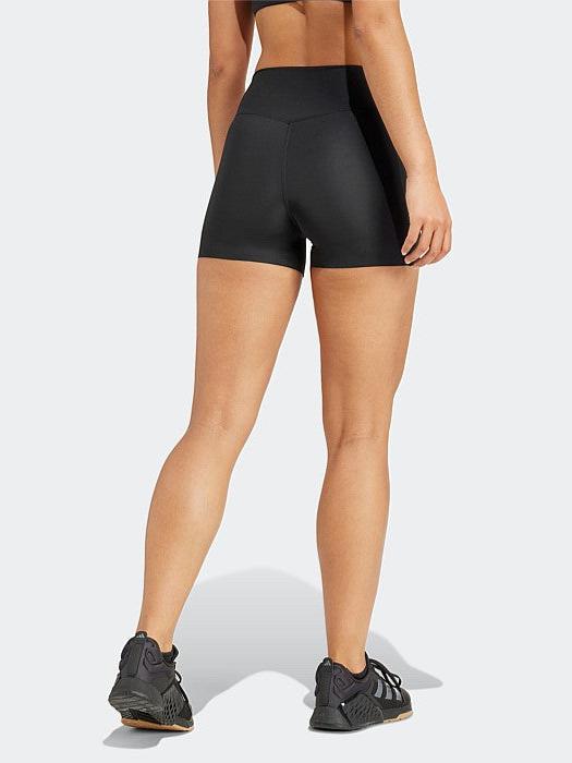 Optime 4" Raw-Cut-Hem Short Leggings