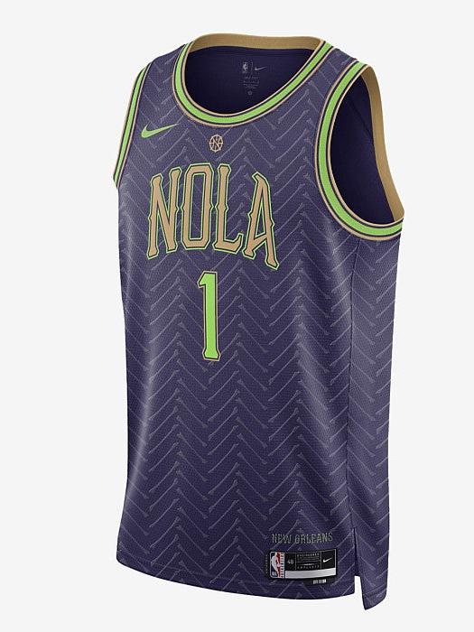 Zion Williamson New Orleans Pelicans 2024/25 City Edition Jersey